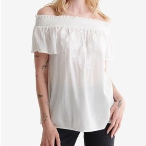 🌀NWT! Lucky Brand off the shoulder blouse